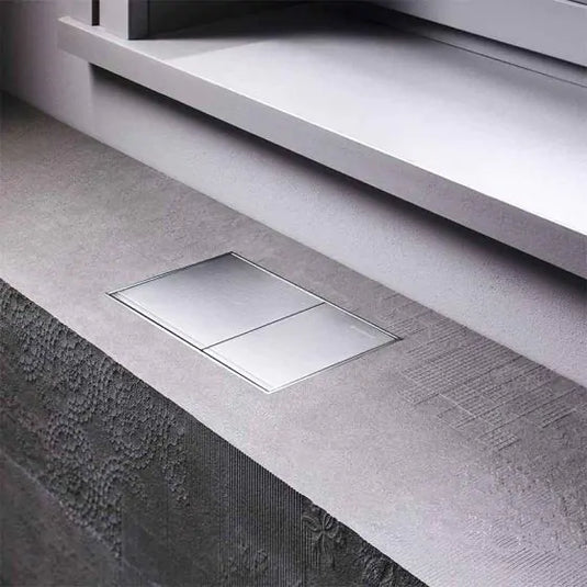 Geberit Omega60 Dual Flush Plate for 120mm Cistern Chrome | 115.081.GH.1