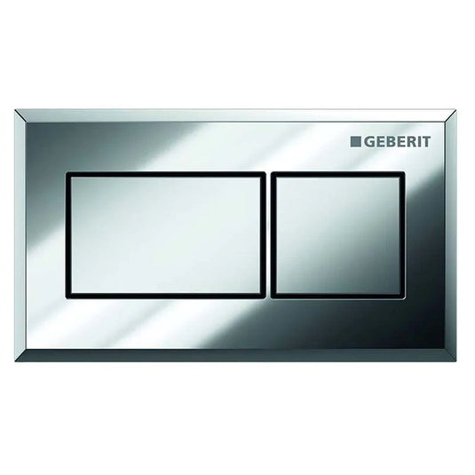 Geberit Pneumatic WC Dual Flush Plate Chrome | 116.051.KA.1