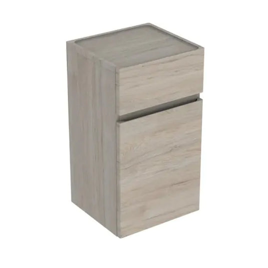 Geberit Renova Plan 70cm Low Level Bathroom Wall Cabinet Hickory | 501.921.00.1