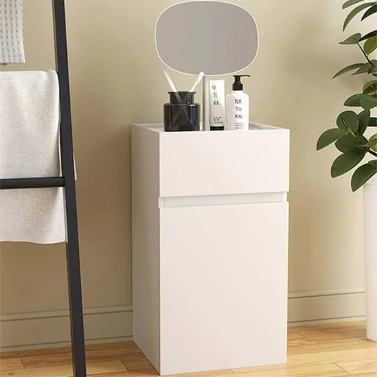 Geberit Renova Plan 70cm Low Level Bathroom Wall Cabinet White | 501.921.01.1