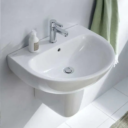 Geberit Selnova 500mm Wash Basin 1 Tap Hole | 501.048.00.6