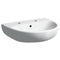 Geberit Selnova 500mm Wash Basin 2 Tap Holes | 501.049.00.6