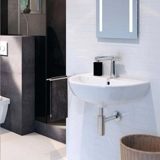 Geberit Selnova 600mm Countertop Basin 1 Tap Hole | 501.401.00.6
