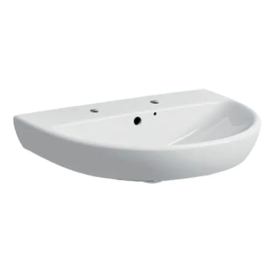 Geberit Selnova 650mm Countertop Basin 2 Tap Holes | 501.403.00.7