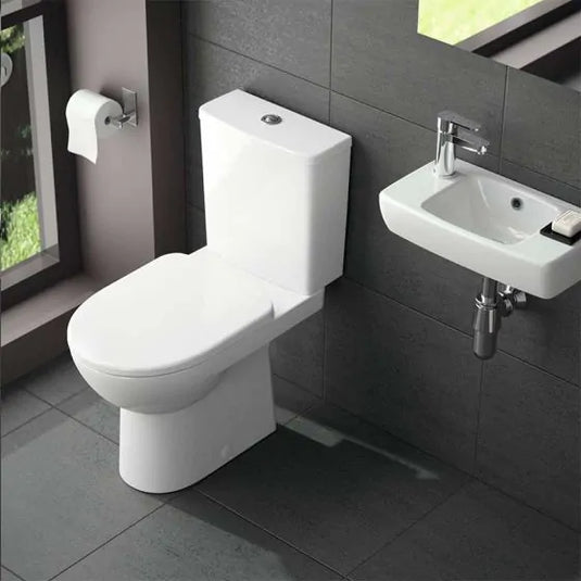 Geberit Selnova Close Coupled Pan 400x356x665mm White | 500.151.01.7
