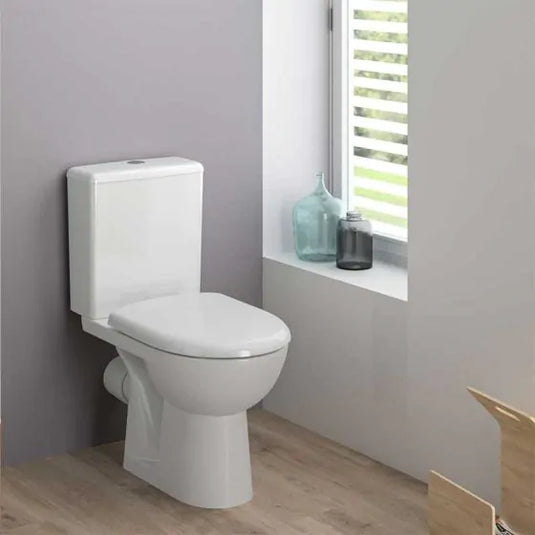 Geberit Selnova Close Coupled Pan 400x356x665mm White | 501.041.00.6
