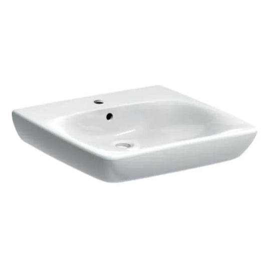 Geberit Selnova Comfort 650mm Countertop Basin 1 Tap Hole | 501.463.00.7