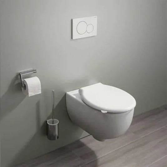 Geberit Selnova Comfort Antibacterial Toilet Seat & Cover | 501.559.01.1