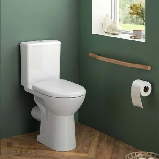 Geberit Selnova Comfort Rimless Raised Height Close Coupled Pan | 500.486.01.7