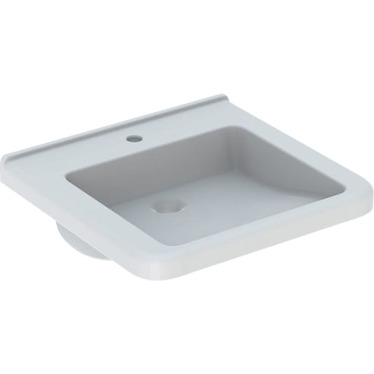 Geberit Selnova Comfort Square 550mm Countertop Basin 1 Tap Hole | 500.786.00.7