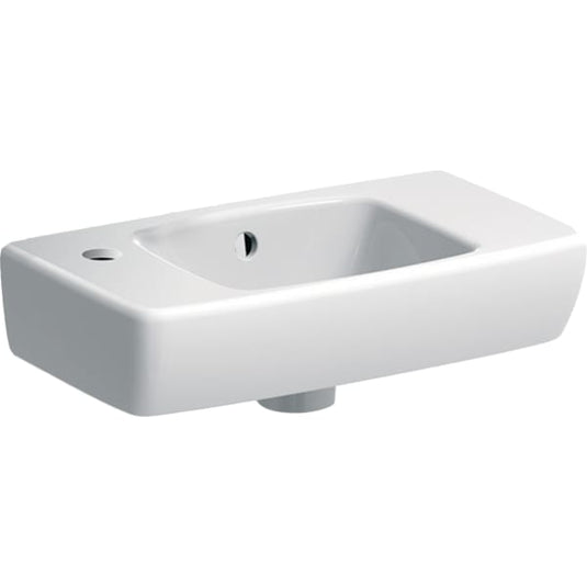 Geberit Selnova Compact 450mm Left-Hand Countertop Basin | 500.319.01.7