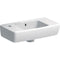 Geberit Selnova Compact 450mm Left-Hand Countertop Basin | 500.319.01.7