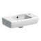 Geberit Selnova Compact 450mm Right-Hand Countertop Basin | 500.318.01.7