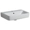 Geberit Selnova Compact 550mm Wash Basin 1 Tap Hole | 501.509.00.6