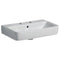 Geberit Selnova Compact 550mm Wash Basin 2 Tap Holes | 501.510.00.7