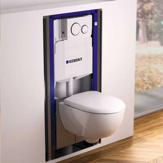 Geberit Selnova Compact Rimless Fully Shrouded Wall Hung Pan | 500.377.01.7
