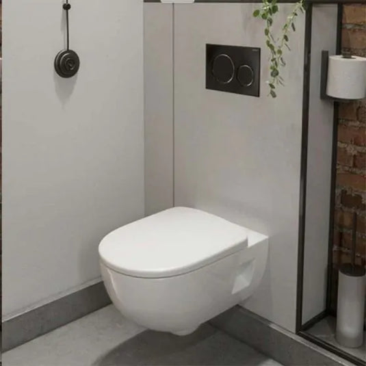 Geberit Selnova Standard Toilet Seat & Cover | 500.337.01.1