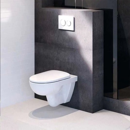 Geberit Selnova Wall Hung Pan with Seat & Cover | 501.752.00.1