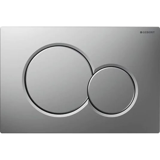Geberit Sigma01 Round Dual Flush Plate Matt Chrome | 115.770.JQ.5
