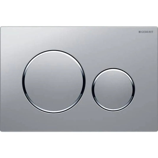 Geberit Sigma20 Round Dual Flush Plate Matt Chrome | 115.882.JQ.1