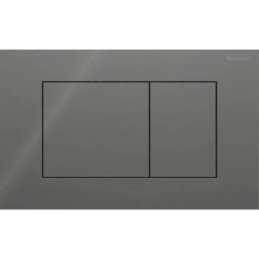 Geberit Sigma40 Square Dual Flush Plate Lava Glass | 115.629.JK.1