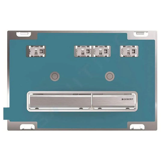Geberit Sigma50 Square Dual Flush Plate Customisable & Chrome | 115.788.00.2