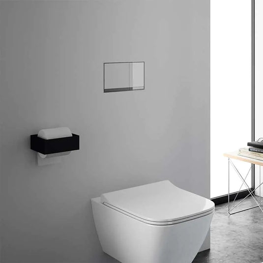 Geberit Sigma60 Dual Flush Plate White Glass | 115.640.SI.1