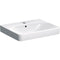 Geberit Smyle Square 600mm Wash Basin 1 Tap Hole | 500.229.01.1