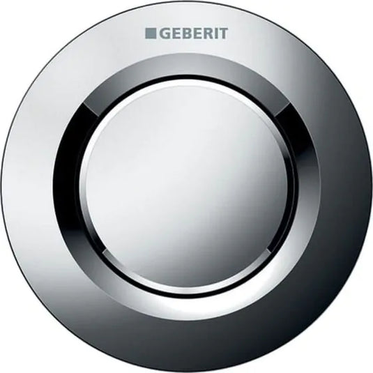 Geberit Type01 Round Single Flush Button for Sigma 8cm Cistern Gloss Chrome | 116.041.21.1