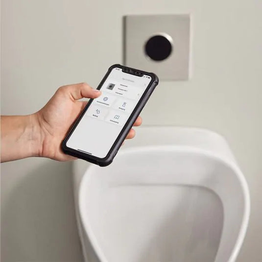 Geberit Type01 Touchless Urinal Flush Mains Powered Chrome | 116.021.21.5
