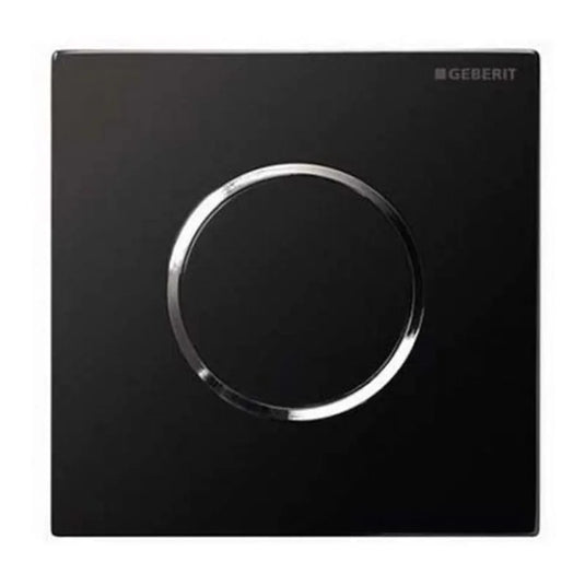 Geberit Type10 Pneumatic Urinal Flush Gloss Black | 116.015.KM.1
