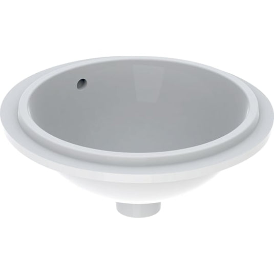 Geberit VariForm 330mm Round Under-Countertop Basin with Overflow | 500.744.01.2