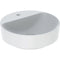 Geberit VariForm 450mm Round Lay-On Countertop Basin White | 500.770.01.2