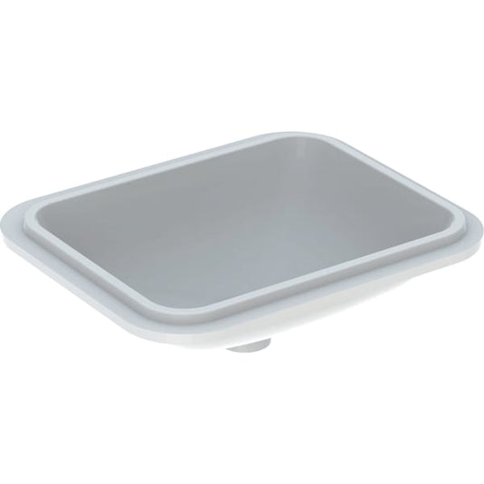 Geberit VariForm 450x350mm Rectangular Under-Countertop Basin | 500.762.01.2