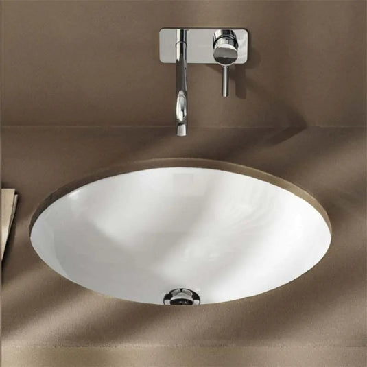 Geberit VariForm 500x400mm Oval Under-Countertop Basin | 500.754.01.2