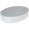 Geberit VariForm 550mm Oval Lay-On Countertop Basin White | 500.771.01.2