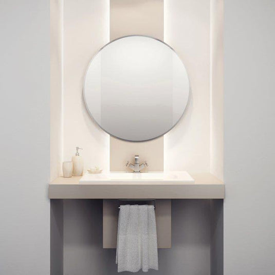 HIB Rondo Non-Illuminated Mirror - Chrome - Envy Bathrooms Ltd
