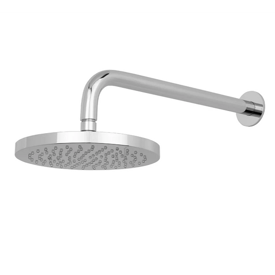 Imex 200mm Arco Abs Round Showerhead and Design Brass Shower Arm - PKAB001 - Envy Bathrooms Ltd