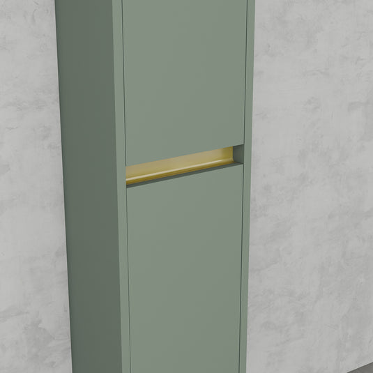 Imex 300mm Open Handle Trim Upgrade for Storage Units Brushed Brass | QTRIM-4-BBRA - Envy Bathrooms Ltd