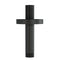 Imex 75mm Matt Black Round Ceiling Mounted Shower Arm | KI031MB