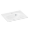 Imex Alma 500 x 380mm Slimline 1 Tap Hole Ceramic Basin | LF1923-500
