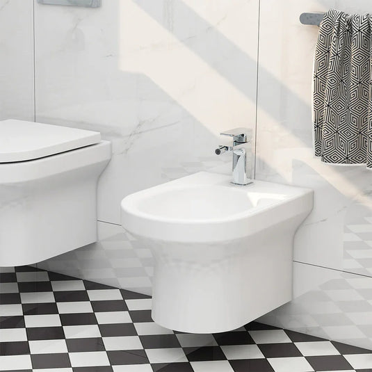 Imex Alma Wall Hung Bidet - BH10156 - Envy Bathrooms Ltd