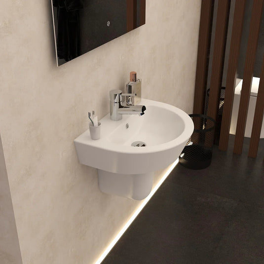 Imex Arco 550mm Basin 1Th - L1088C - Envy Bathrooms Ltd