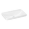 Imex Arco 600 Countertop 1 Tap Hole Basin in White | LW1829