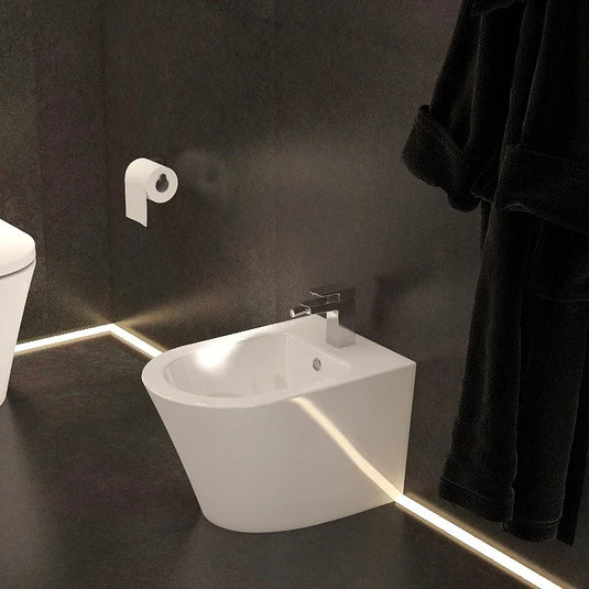 Imex Arco Bidet with Fixings - B1088 - Envy Bathrooms Ltd