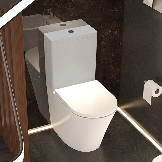 Imex Arco Close Coupled Cistern For Closed Back To Wall Pan with Dual Flush Fittings - T1088D - Envy Bathrooms Ltd
