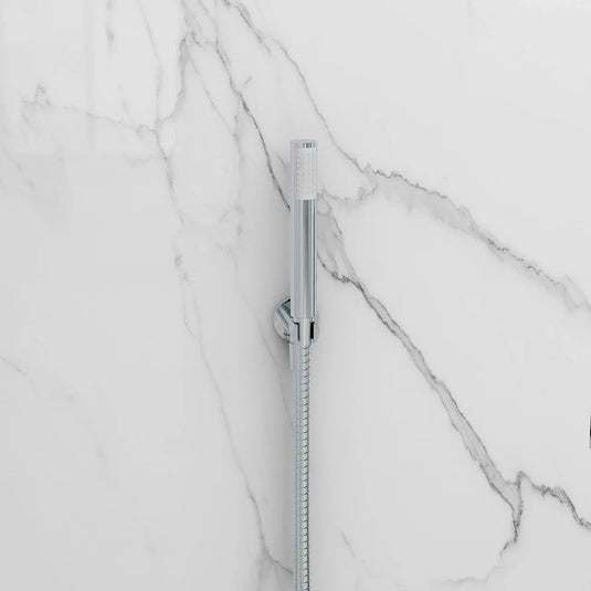 Imex Arco Pencil Shower Handset with Hose & Wall Outlet Elbow - PKWO101-7 - Envy Bathrooms Ltd