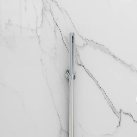 Imex Arco Pencil Shower Handset with Smooth Hose & Wall Outlet Elbow in Chrome - PKWO102-SMCP - Envy Bathrooms Ltd