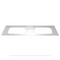Imex Arco Quartz 1600 | White Marble Worktop | FTY2781-1600-480-11-S0002