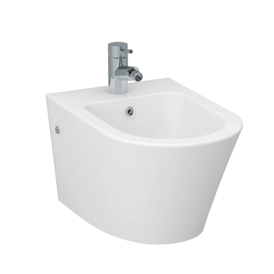 Imex Arco Wall Hung Bidet with Fixings - BH1088 - Envy Bathrooms Ltd